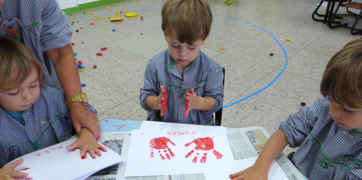Un taller de pintura de nuestras manos.