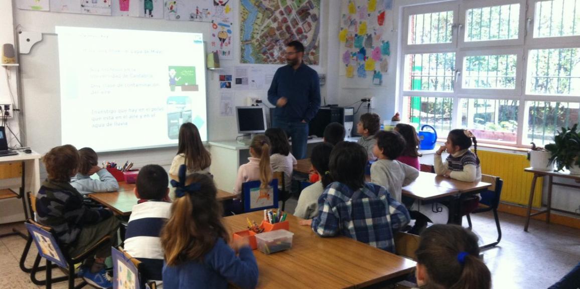 Visita: Iñaki nos cuenta como analiza la contaminación atmosférica
