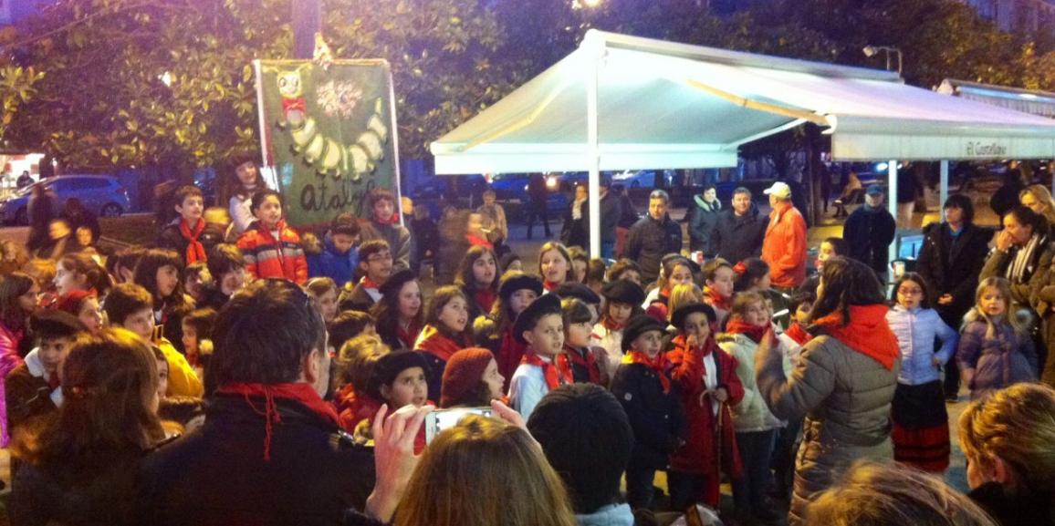 Fotos: marceros del colegio Atalaya