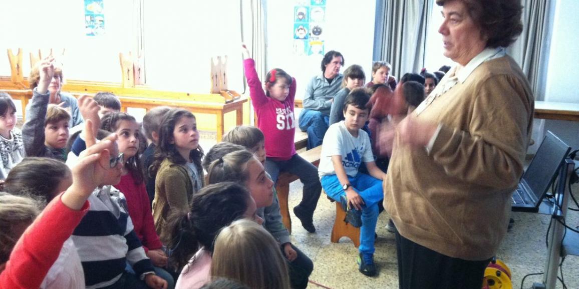 Visita: Maria Teresa Barriuso, una gran científica