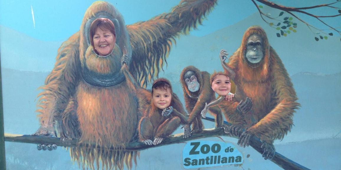 Visita al zoo de Santillana