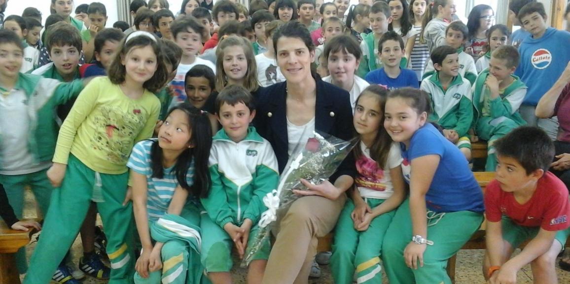¡Hoy nos ha visitado Ruth Beitia!