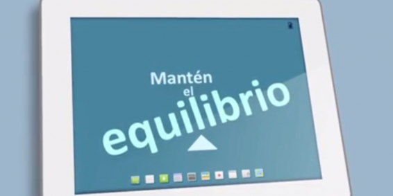 Vídeo: Mantén el equilibrio