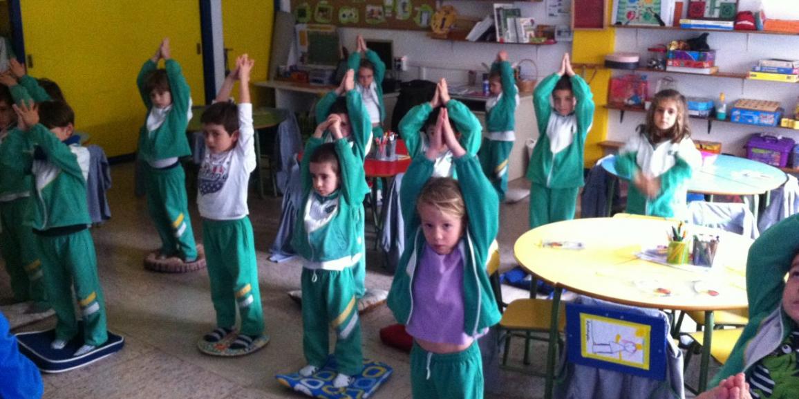 ¡Primer día de yoga!