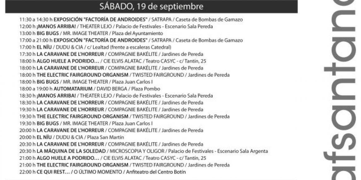 Este fin de semana: MAF!