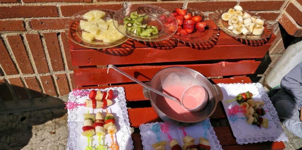 Merienda saludable