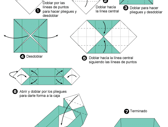 Gracias por tu ayuda Gemidos barrer Gatos, día 54: tutorial caja origami – Colegio